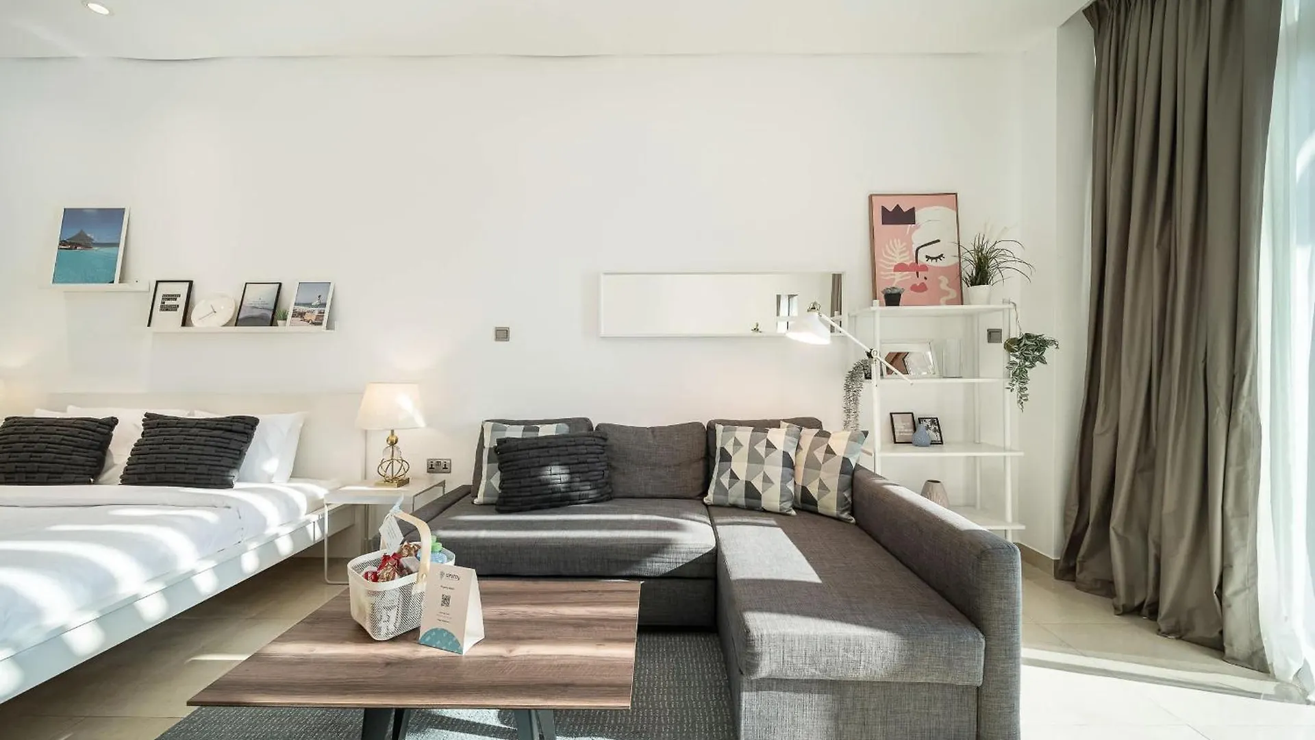 Apartment Airstay - Bright Studio - Sea View - Palm Jumeirah - Monthly Offer Available Dubai